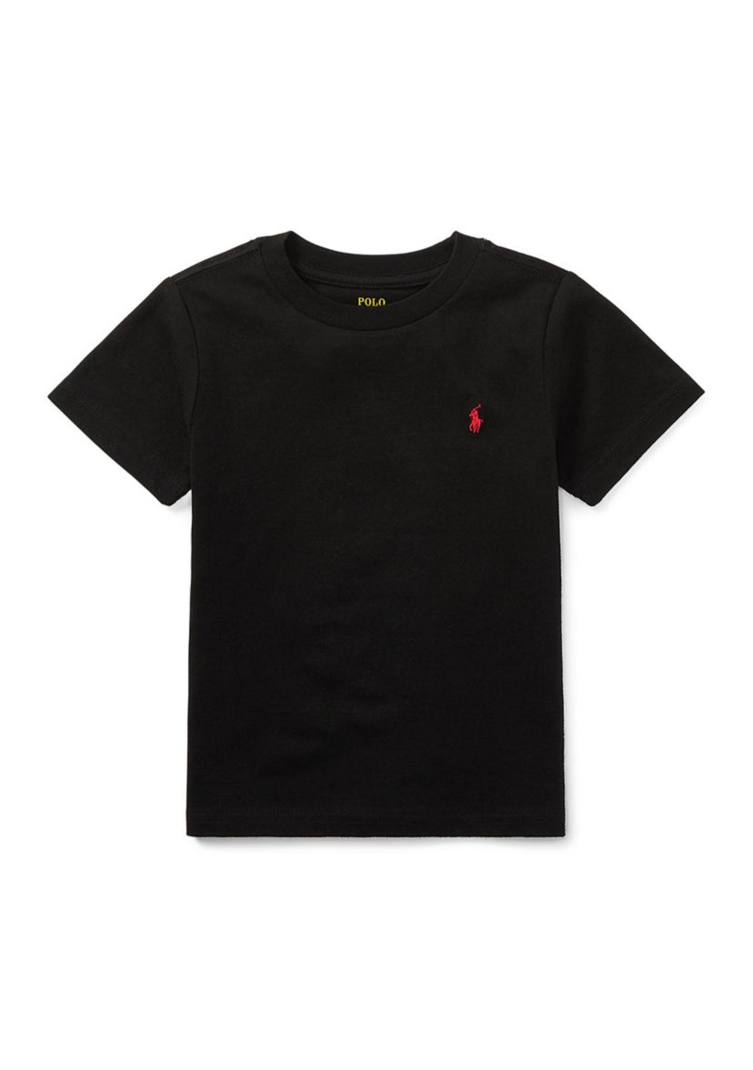 Boys 2-7 Cotton Jersey Crew Neck T-Shirt 