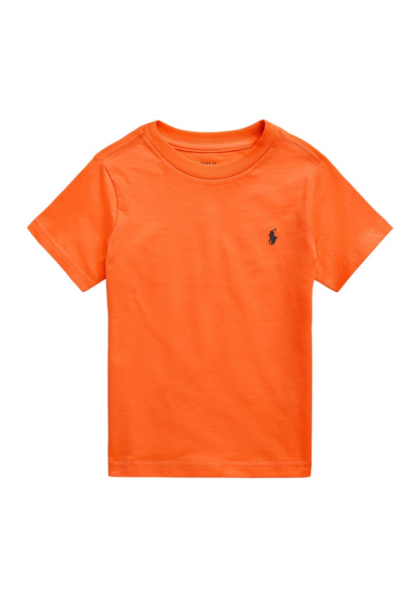 Boys 2-7 Cotton Jersey Crew Neck T-Shirt 