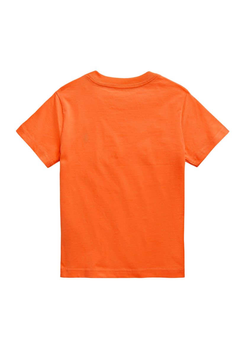 Boys 2-7 Cotton Jersey Crew Neck T-Shirt 