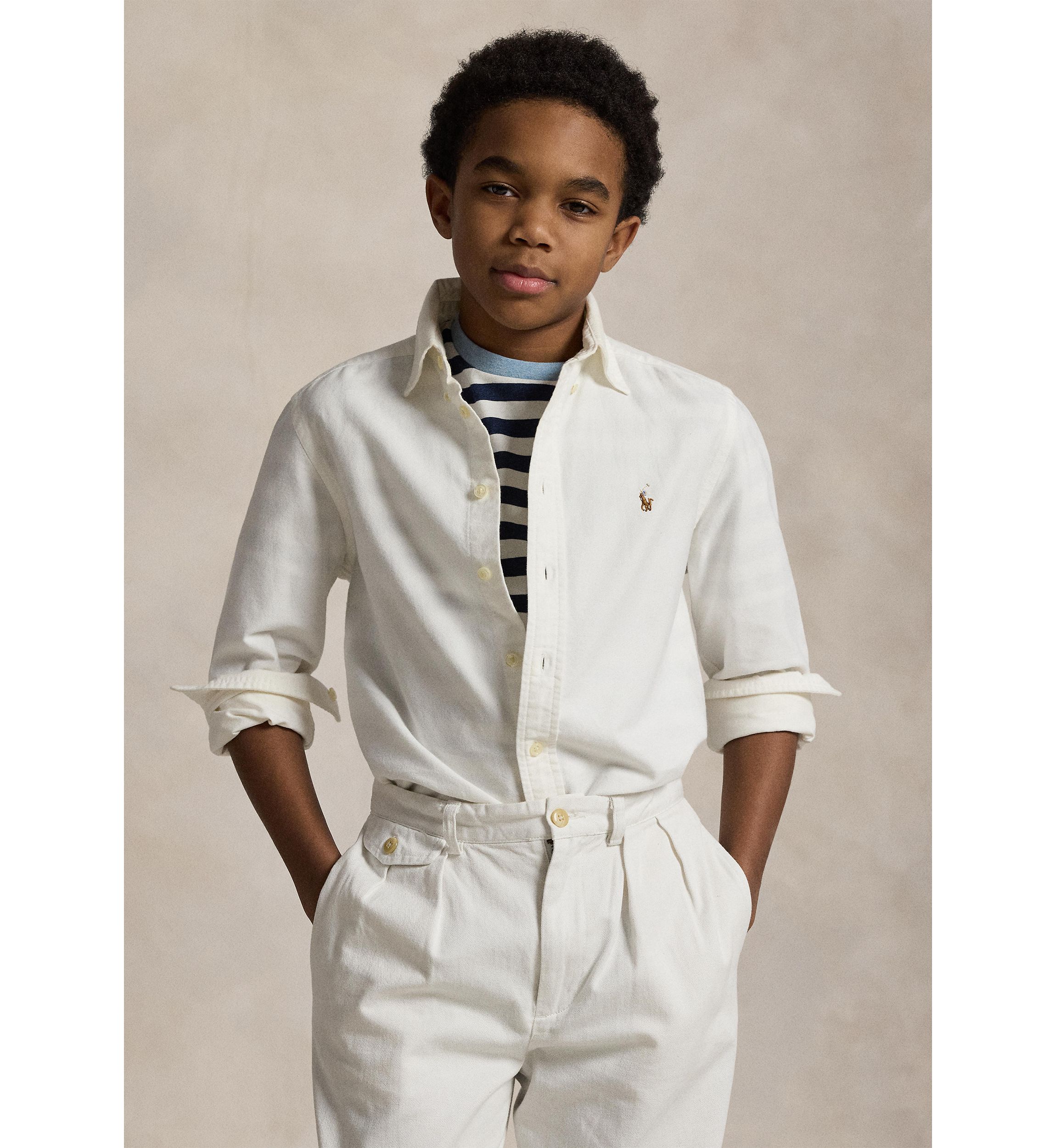 boys dress shirts Leveret Shirt  Leveret Clothing Have your child looking their best in this classic fit Traveler Collection Boys Dress Shirt