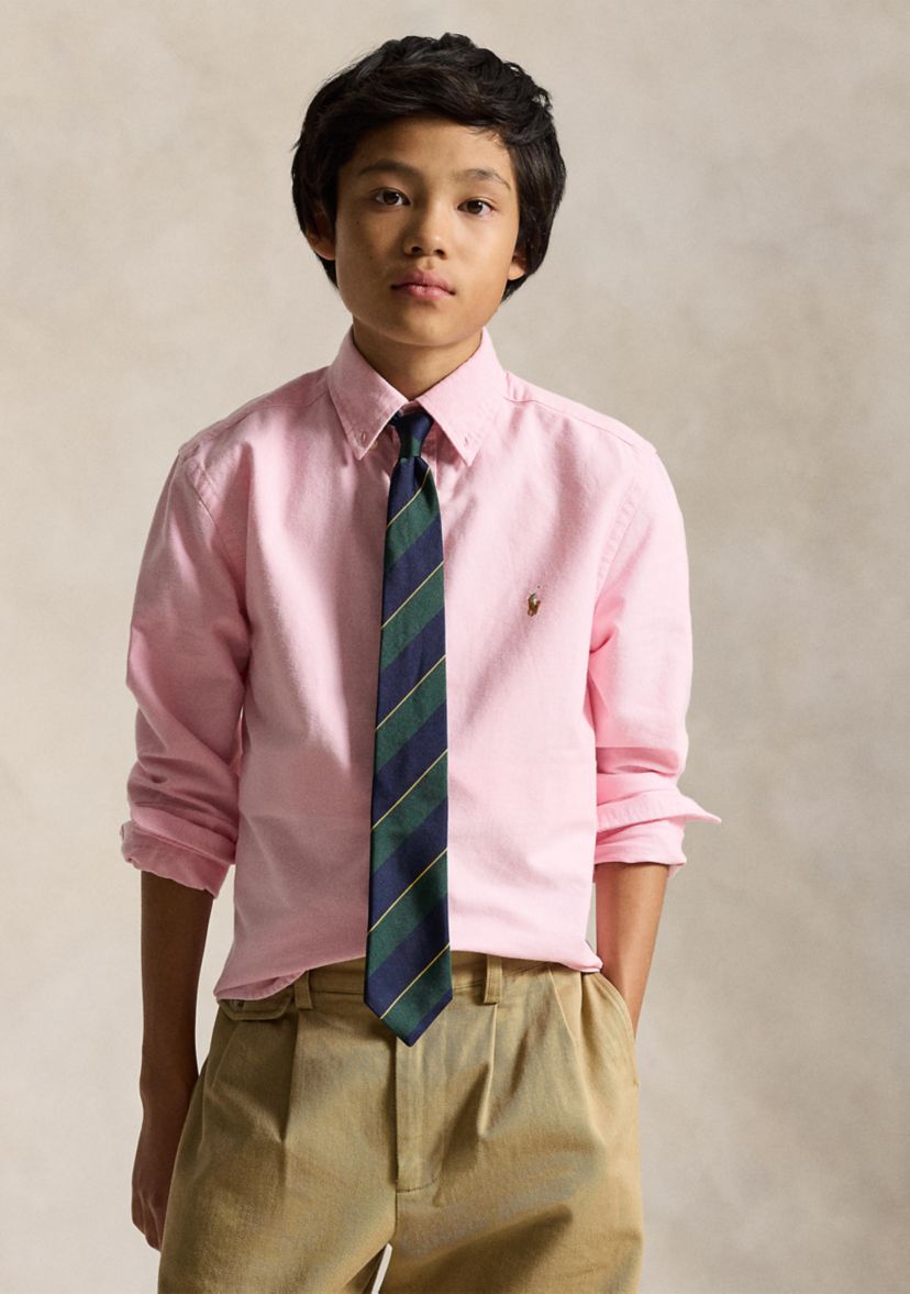 Boys 8-20 Cotton Oxford Shirt