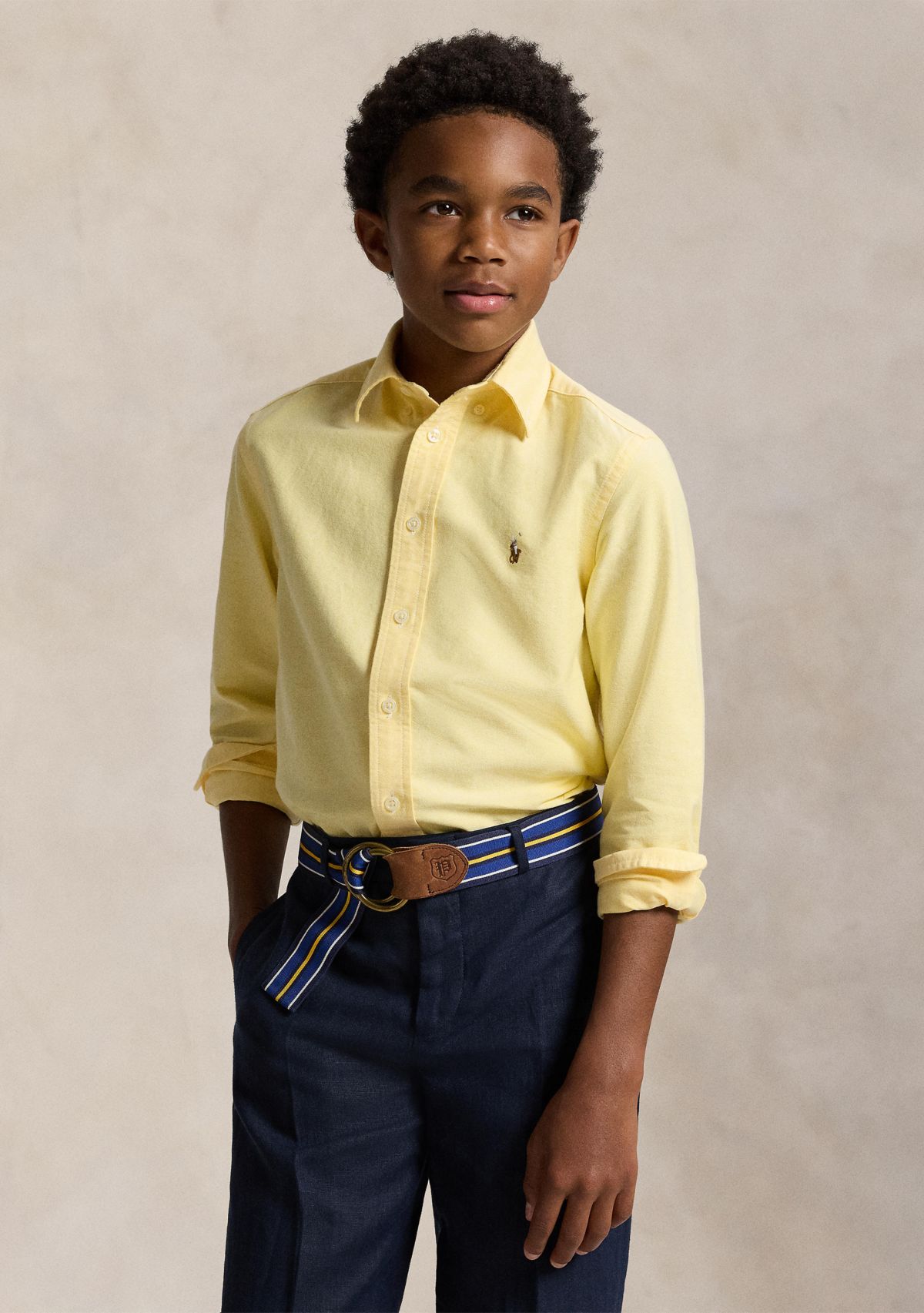 Boys 8-20 Cotton Oxford Shirt