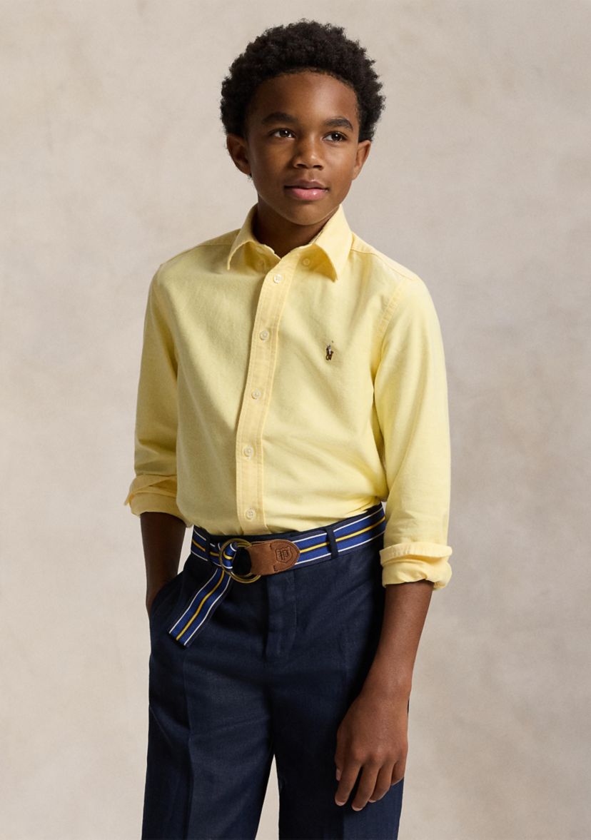 Boys 8-20 Cotton Oxford Shirt
