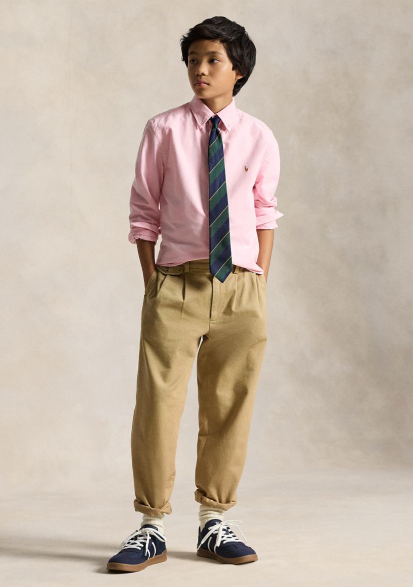 Boys 8-20 Cotton Oxford Shirt