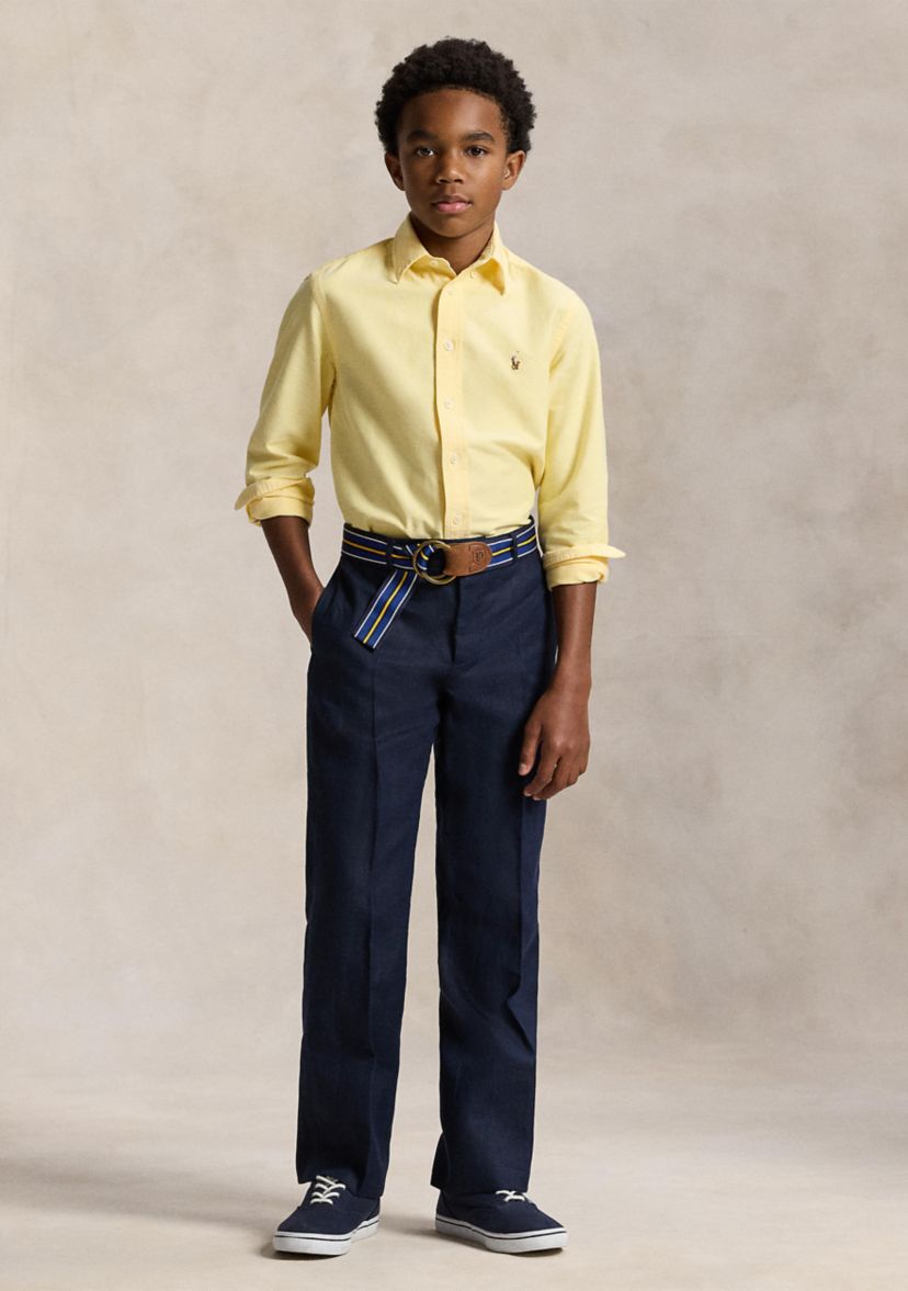 Boys 8-20 Cotton Oxford Shirt