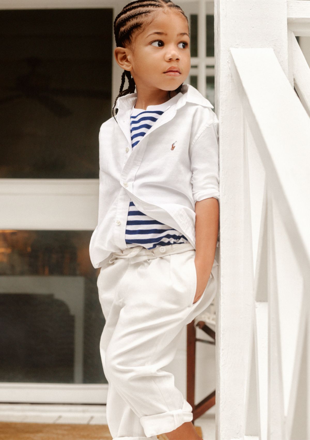 Boys 2-7 Cotton Oxford Shirt