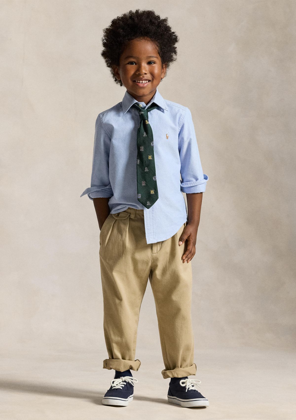 Boys 2-7 Cotton Oxford Shirt