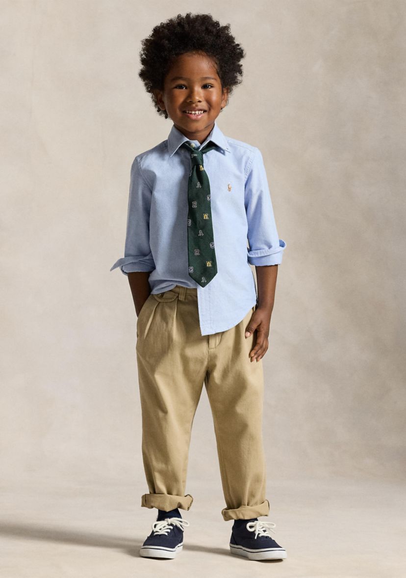 Boys 2-7 Cotton Oxford Shirt