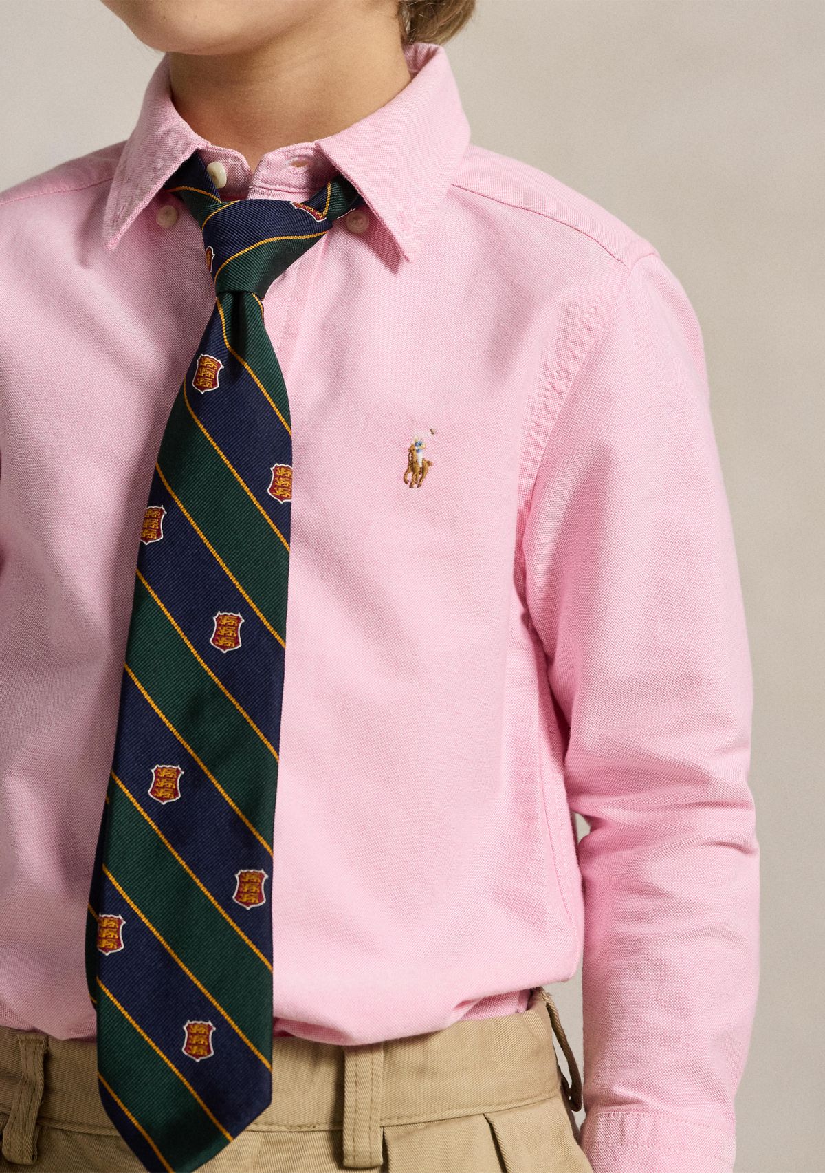 Boys 2-7 Cotton Oxford Shirt