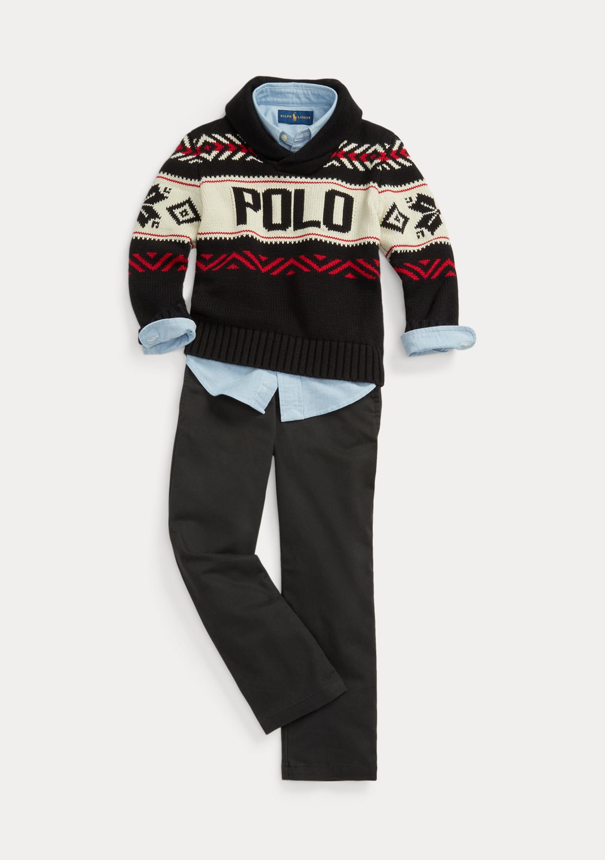 Boys 2-7 Cotton Oxford Shirt