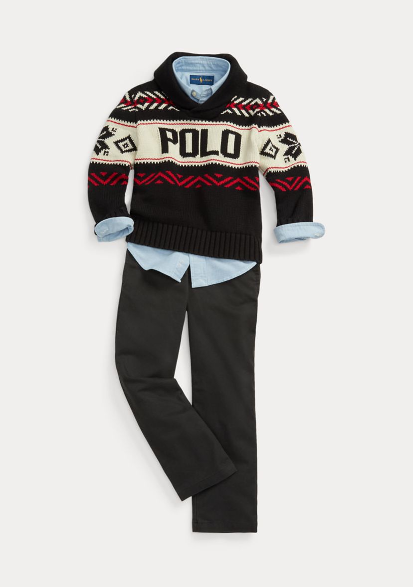 Boys 2-7 Cotton Oxford Shirt