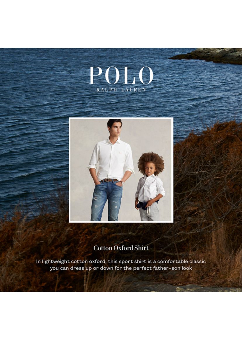 Boys 2-7 Cotton Oxford Shirt