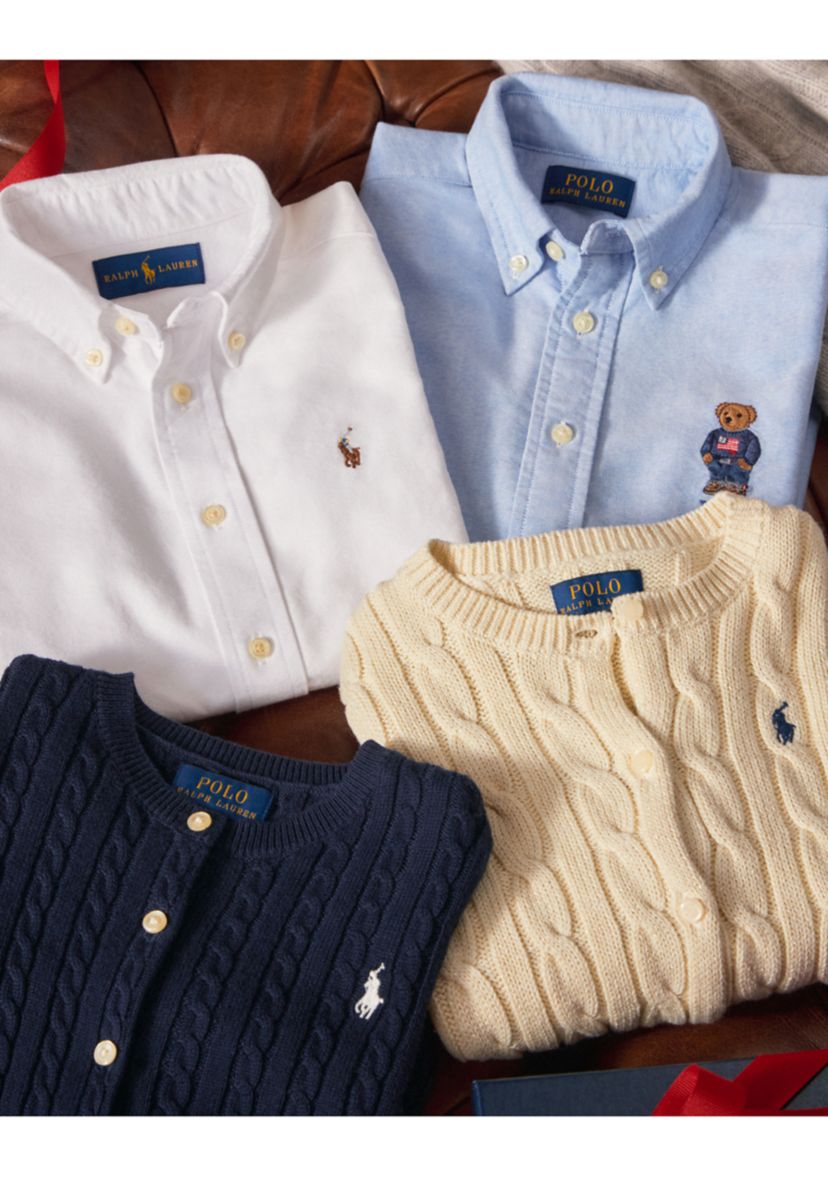 Boys 2-7 Cotton Oxford Shirt