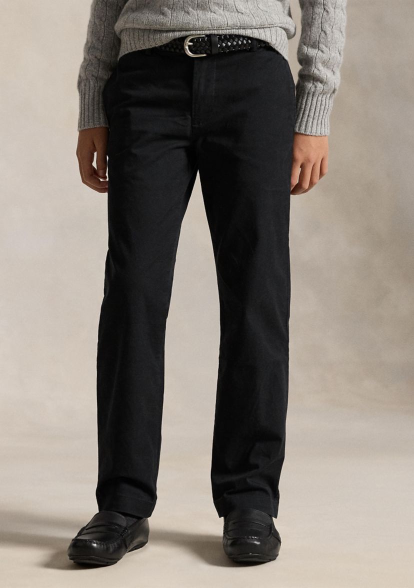 Boys 8-20 Straight Fit Stretch Twill Pants