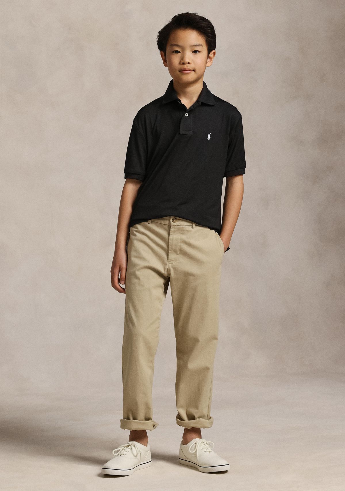 Boys 8-20 Straight Fit Stretch Twill Pants