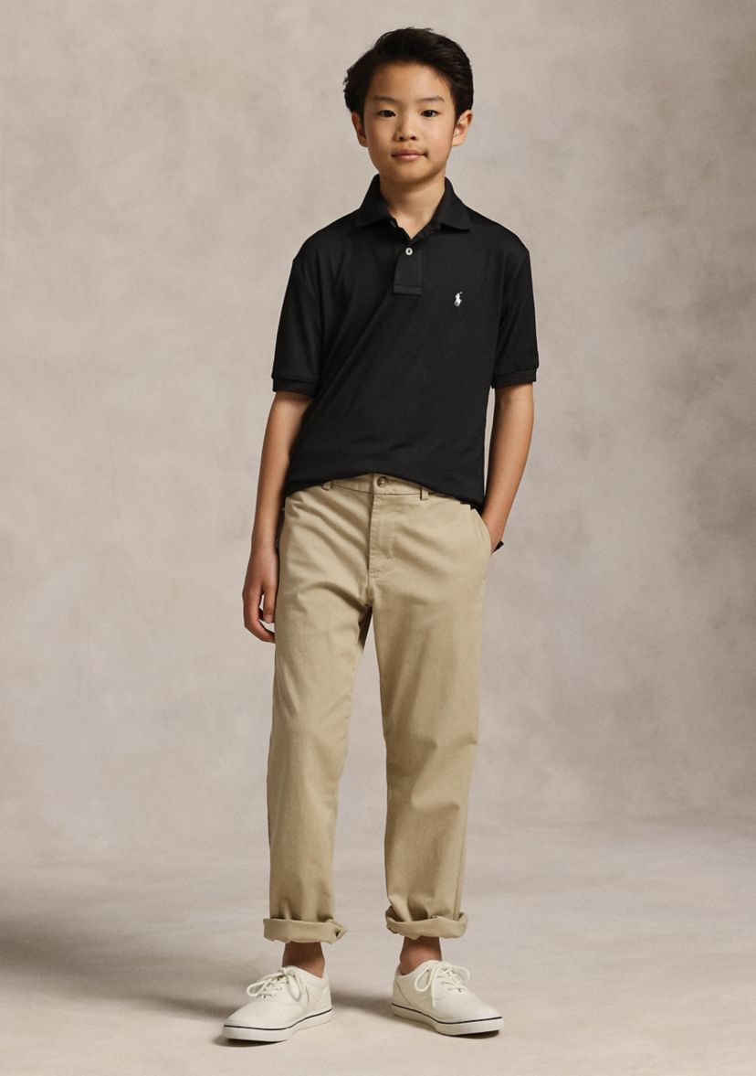 Boys 8-20 Straight Fit Stretch Twill Pants