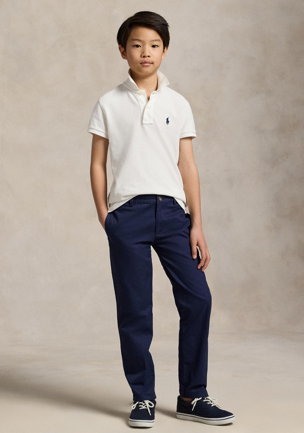 Boys 8-20 Straight Fit Stretch Twill Pants