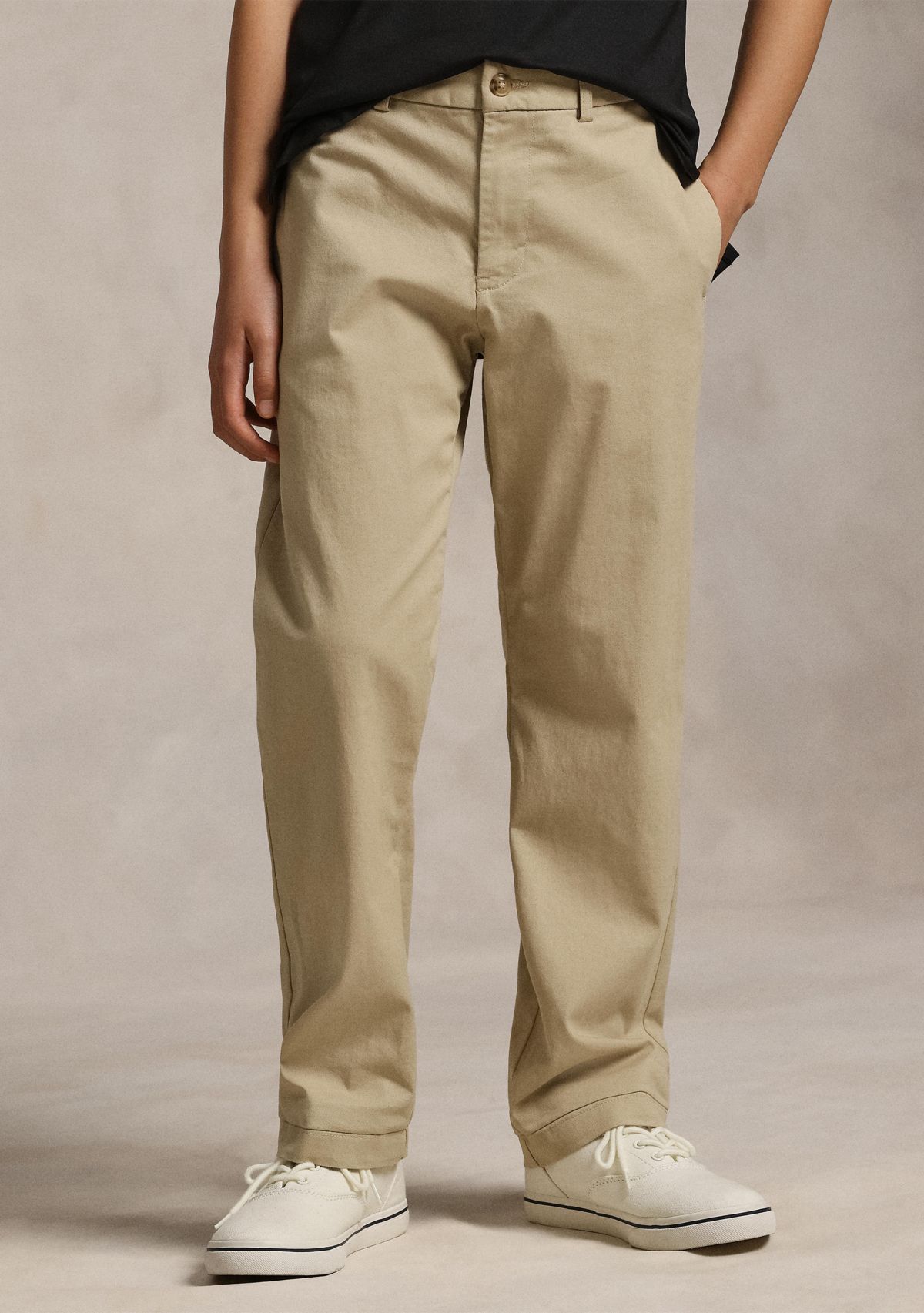 Boys 8-20 Straight Fit Stretch Twill Pants