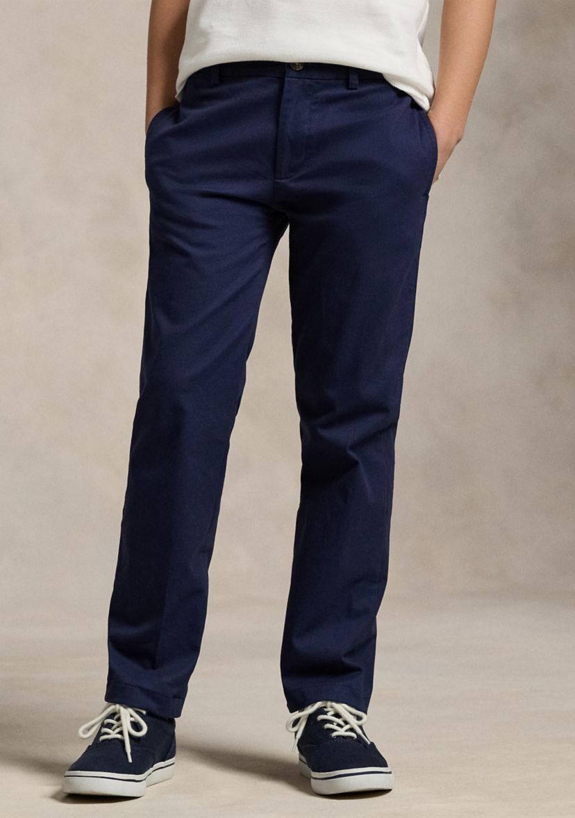 Boys 8-20 Straight Fit Stretch Twill Pants