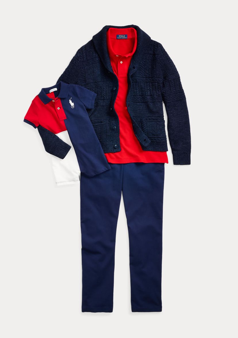 Boys 8-20 Straight Fit Stretch Twill Pants