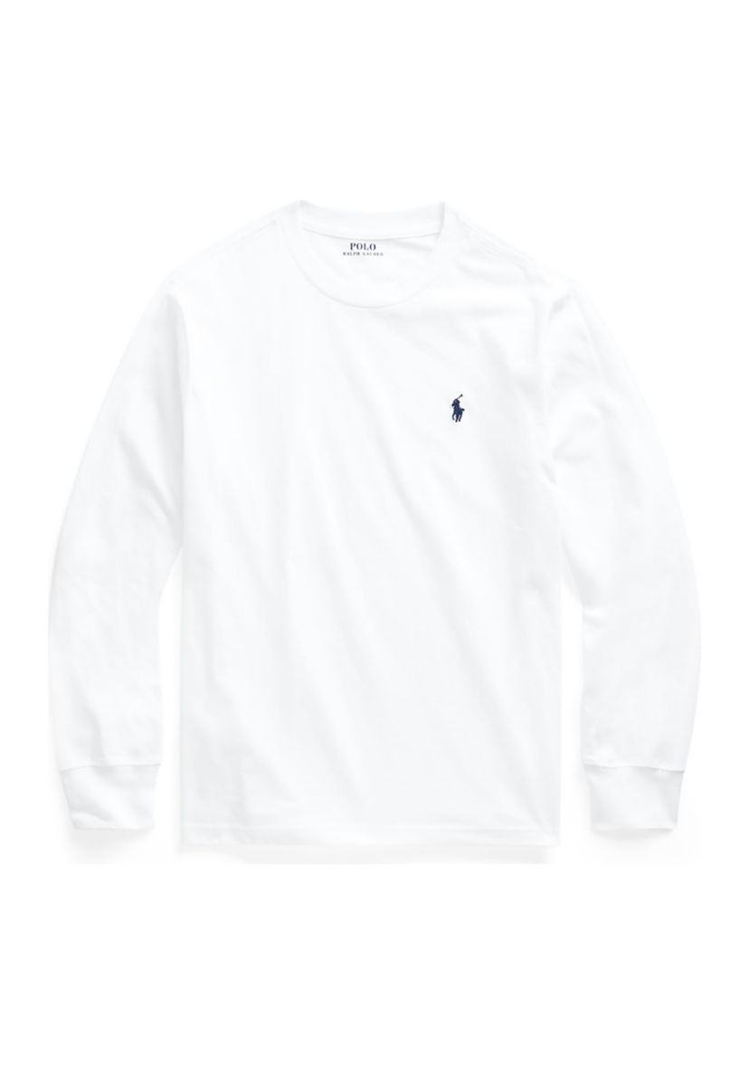 Boys 8-20 Cotton Jersey Long-Sleeve T-Shirt