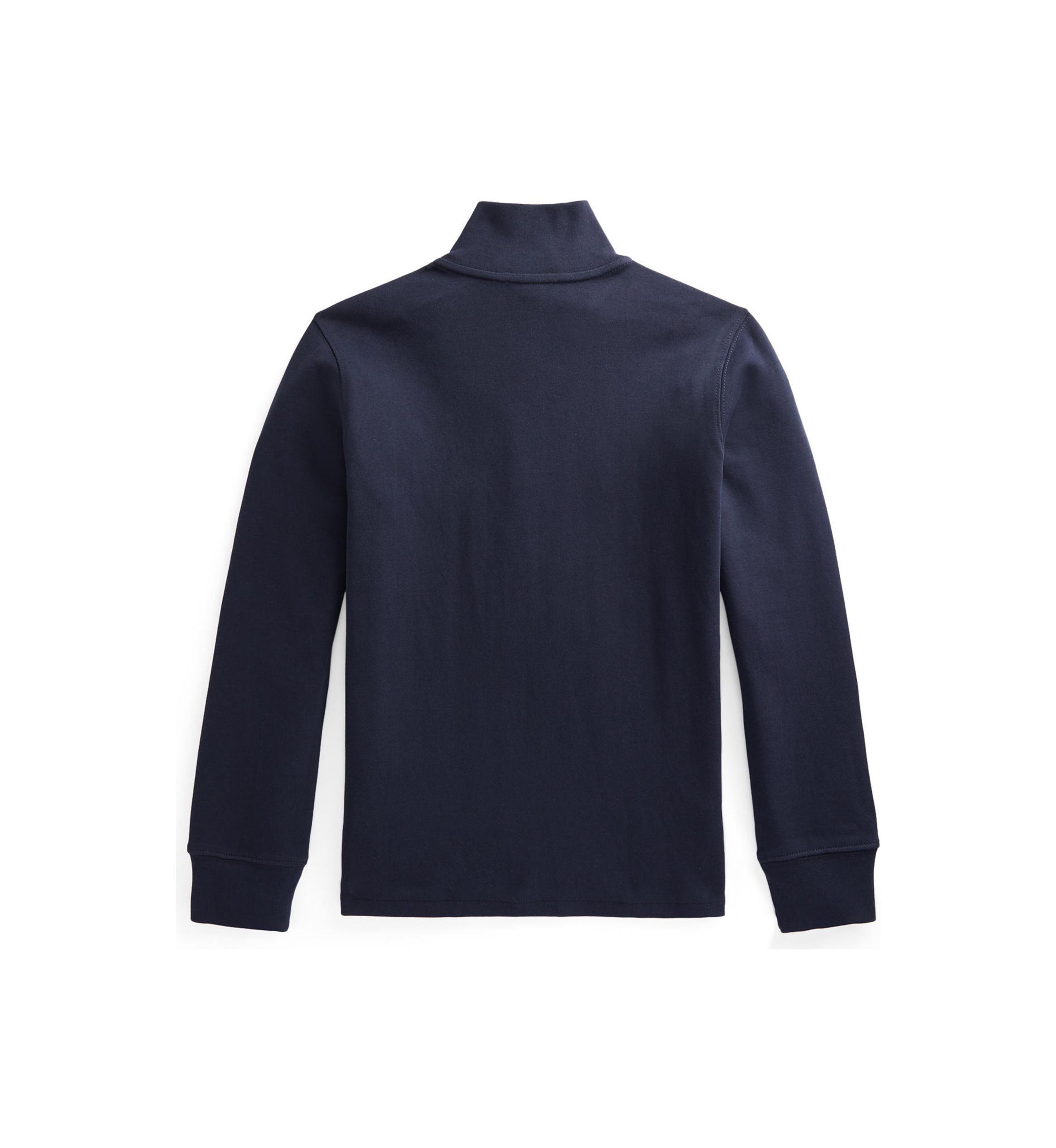 Boys 8-20 Cotton Interlock Quarter-Zip Pullover