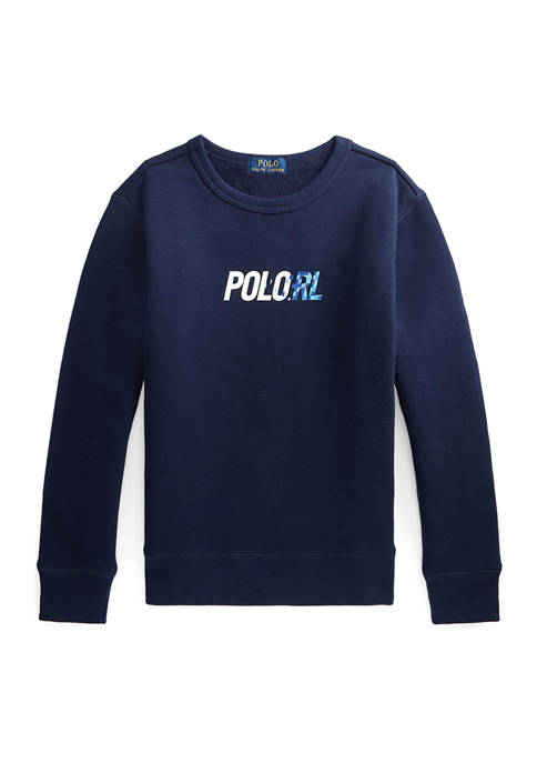 Ralph Lauren Childrenswear Boys 8-20 Fleece Graphic Sweatshirt