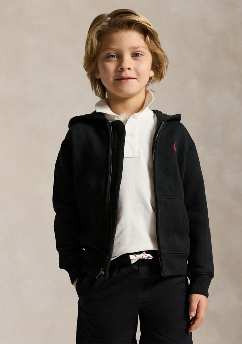 Boys 2-7 Cotton-Blend-Fleece Hoodie