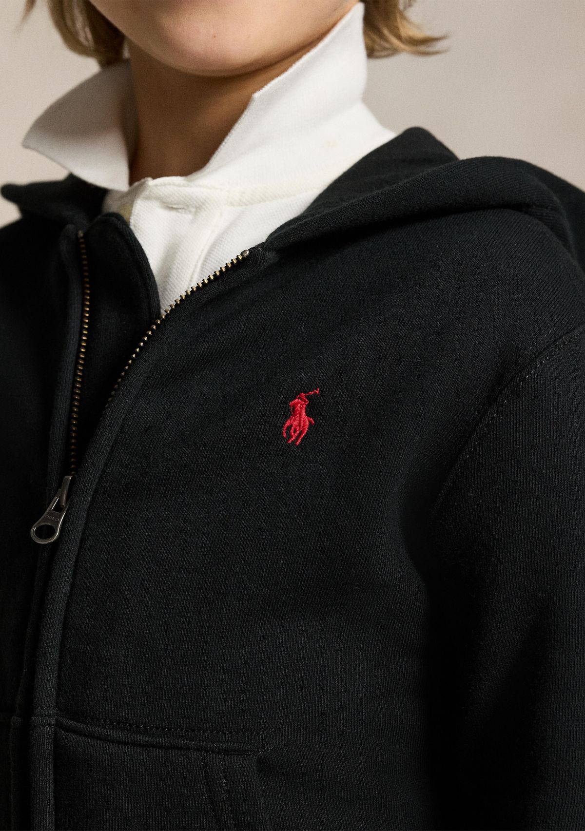 Boys 2-7 Cotton-Blend-Fleece Hoodie