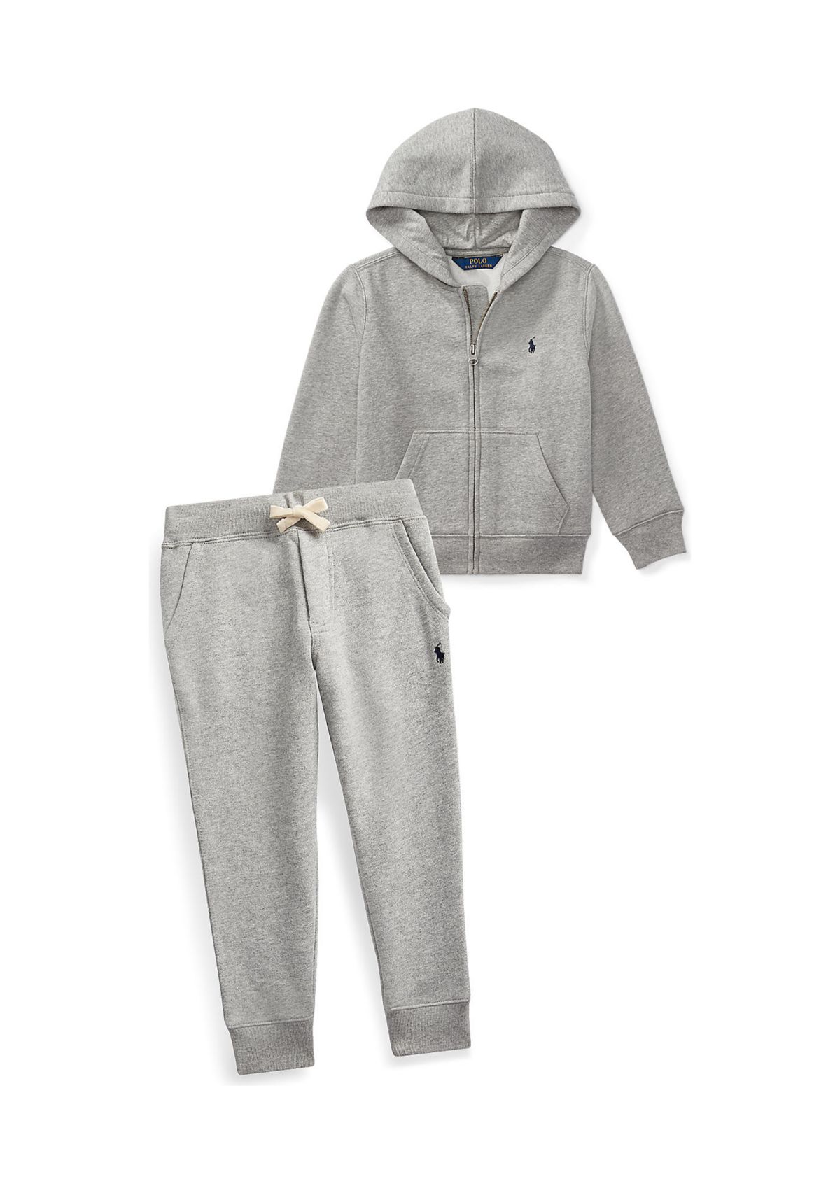 Boys 2-7 Cotton-Blend-Fleece Hoodie