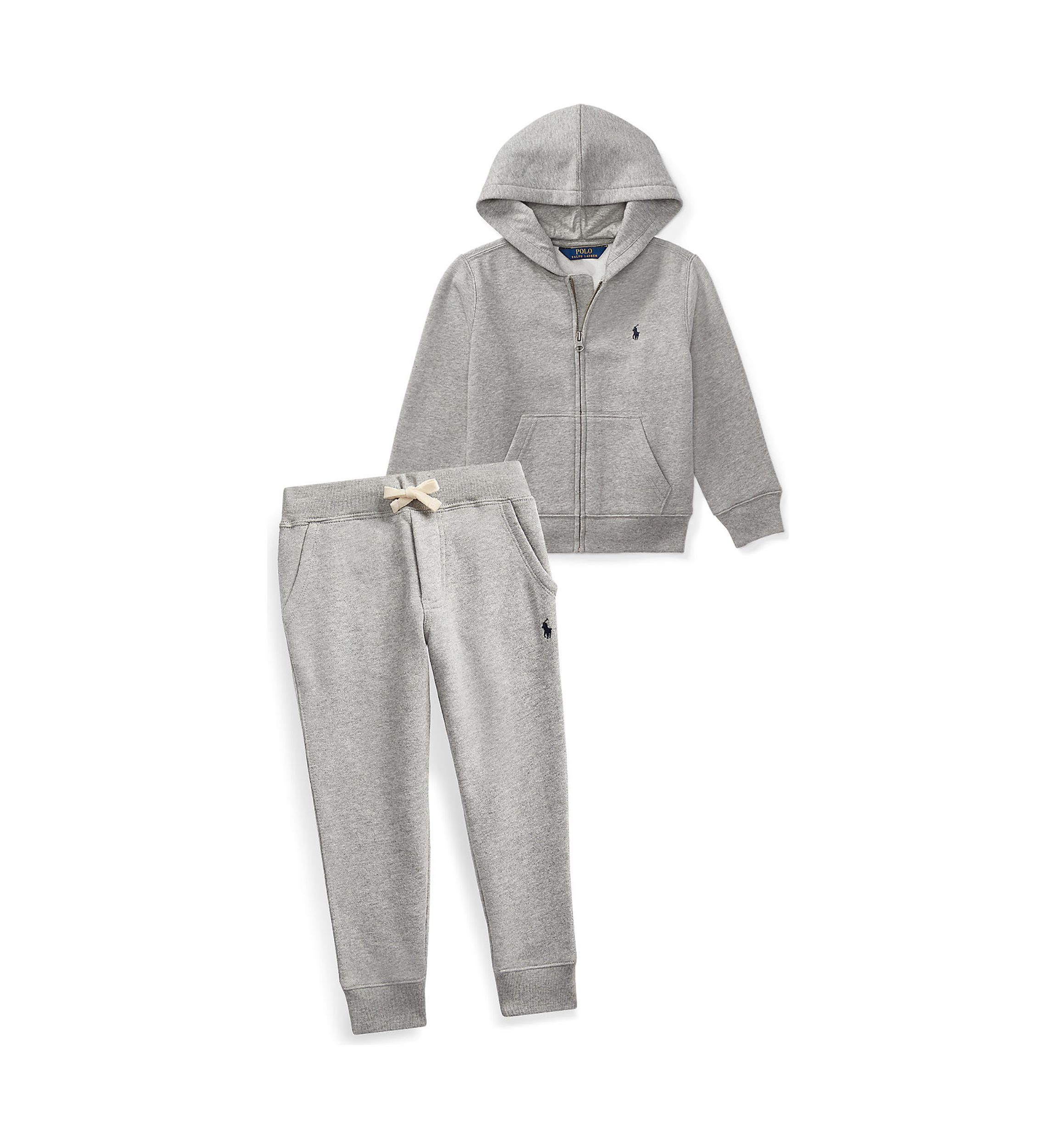Boys 2-7 Cotton-Blend-Fleece Hoodie