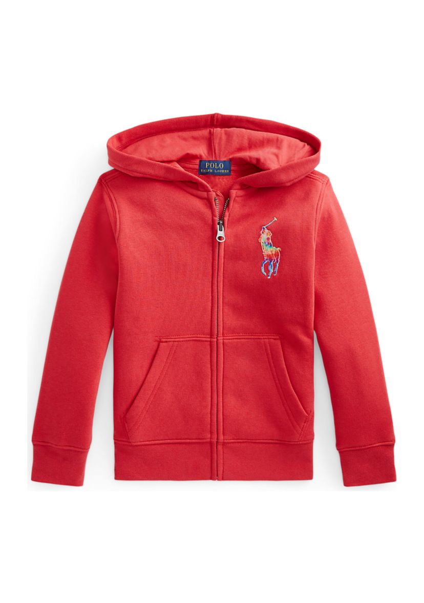 Boys 4-7 Big Pony Fleece Full-Zip Hoodie