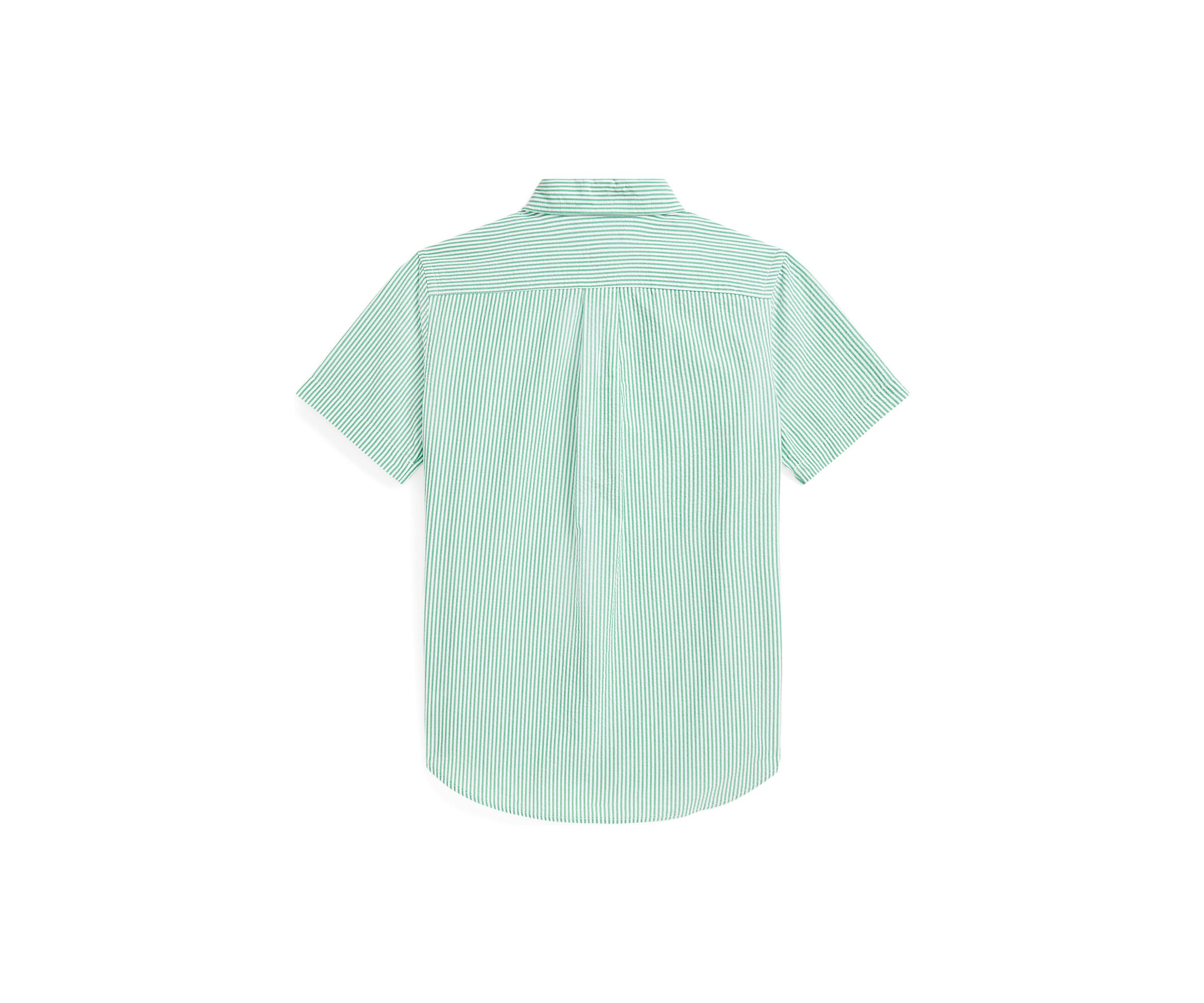 Boys 8-20 Striped Seersucker Short-Sleeve Shirt