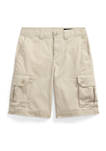 Boys 8-20 Stretch Chino Cargo Shorts