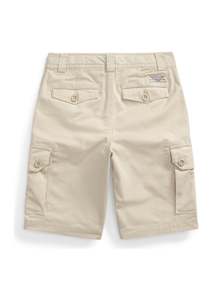 Boys 8-20 Stretch Chino Cargo Shorts