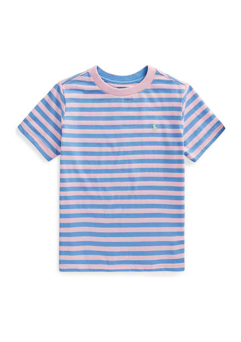 Ralph Lauren Childrenswear Boys 4-7 Striped Cotton-Blend Jersey