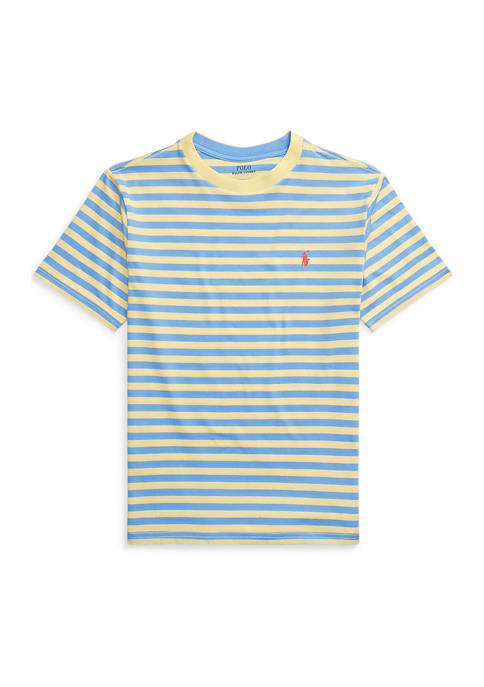 Ralph Lauren Childrenswear Boys 8-20 Striped Cotton-Blend Jersey