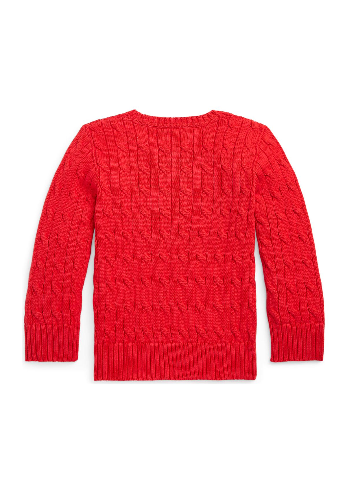 Boys 2-7 Cable Knit Cotton Sweater