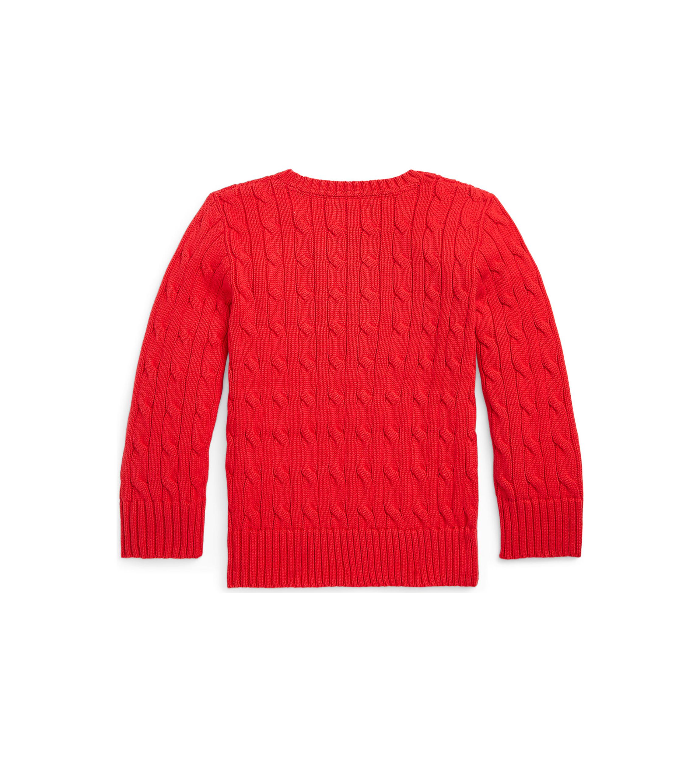 Boys 2-7 Cable Knit Cotton Sweater