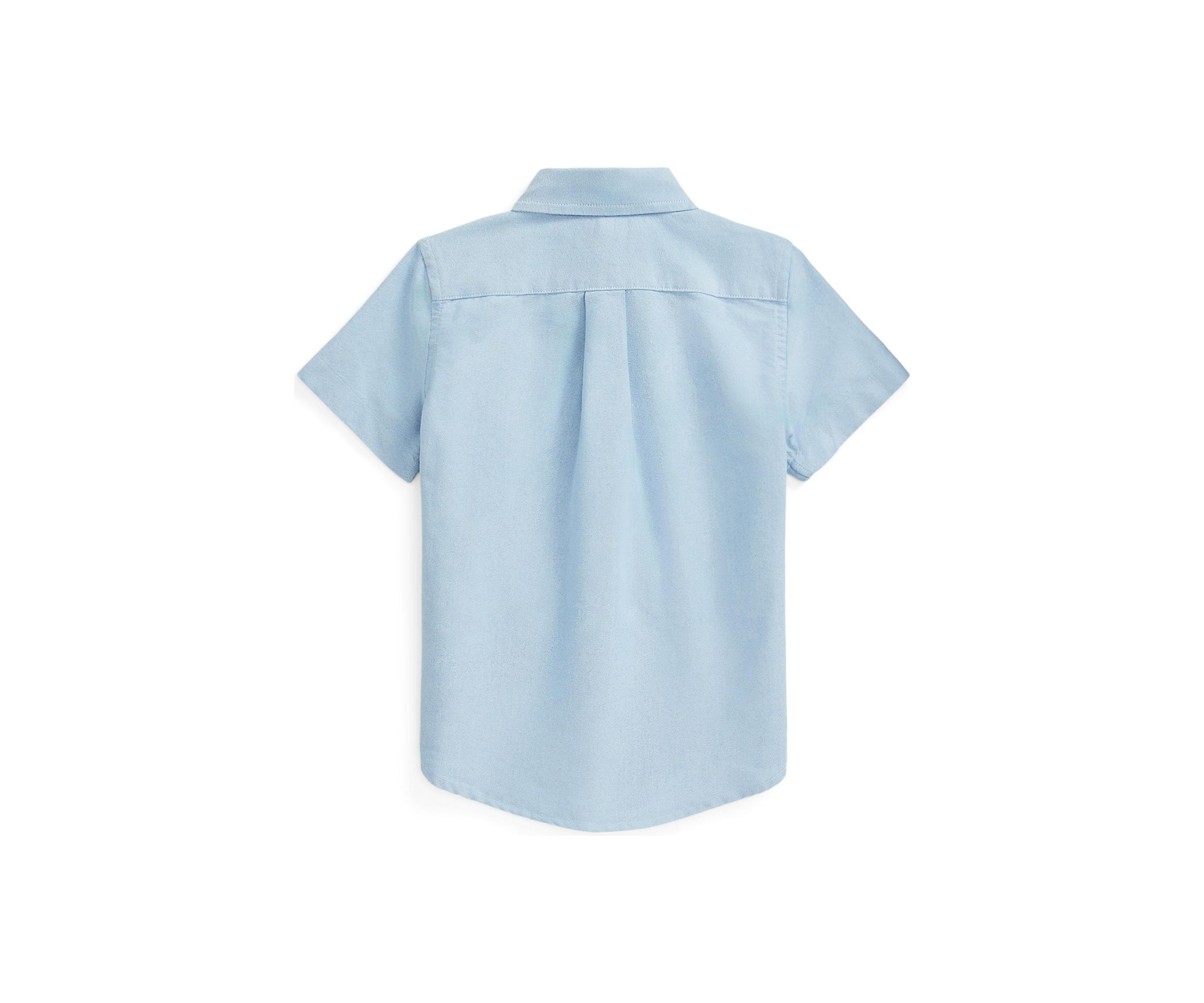 Boys 2-7 Cotton Oxford Short-Sleeve Shirt