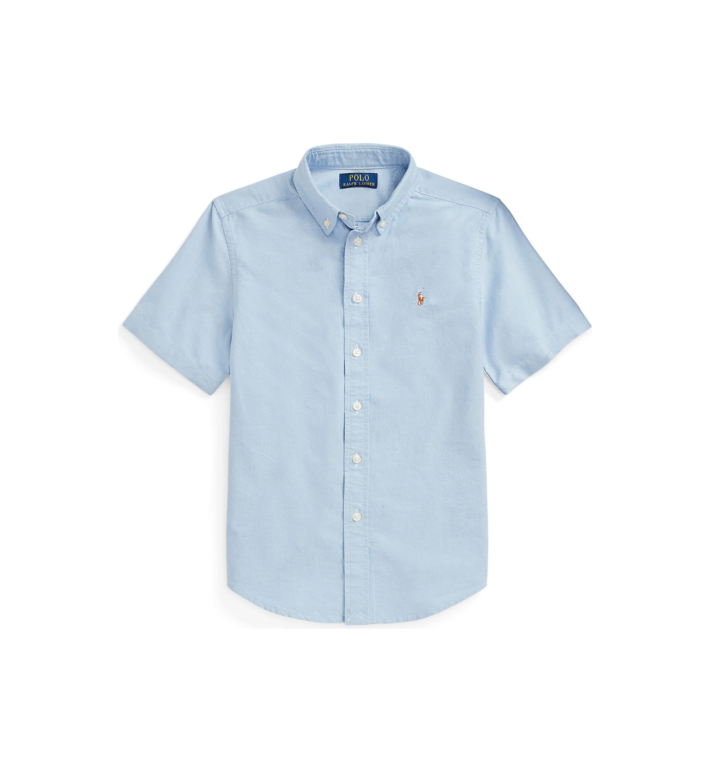 Boys 8-20 Cotton Oxford Short Sleeve Shirt