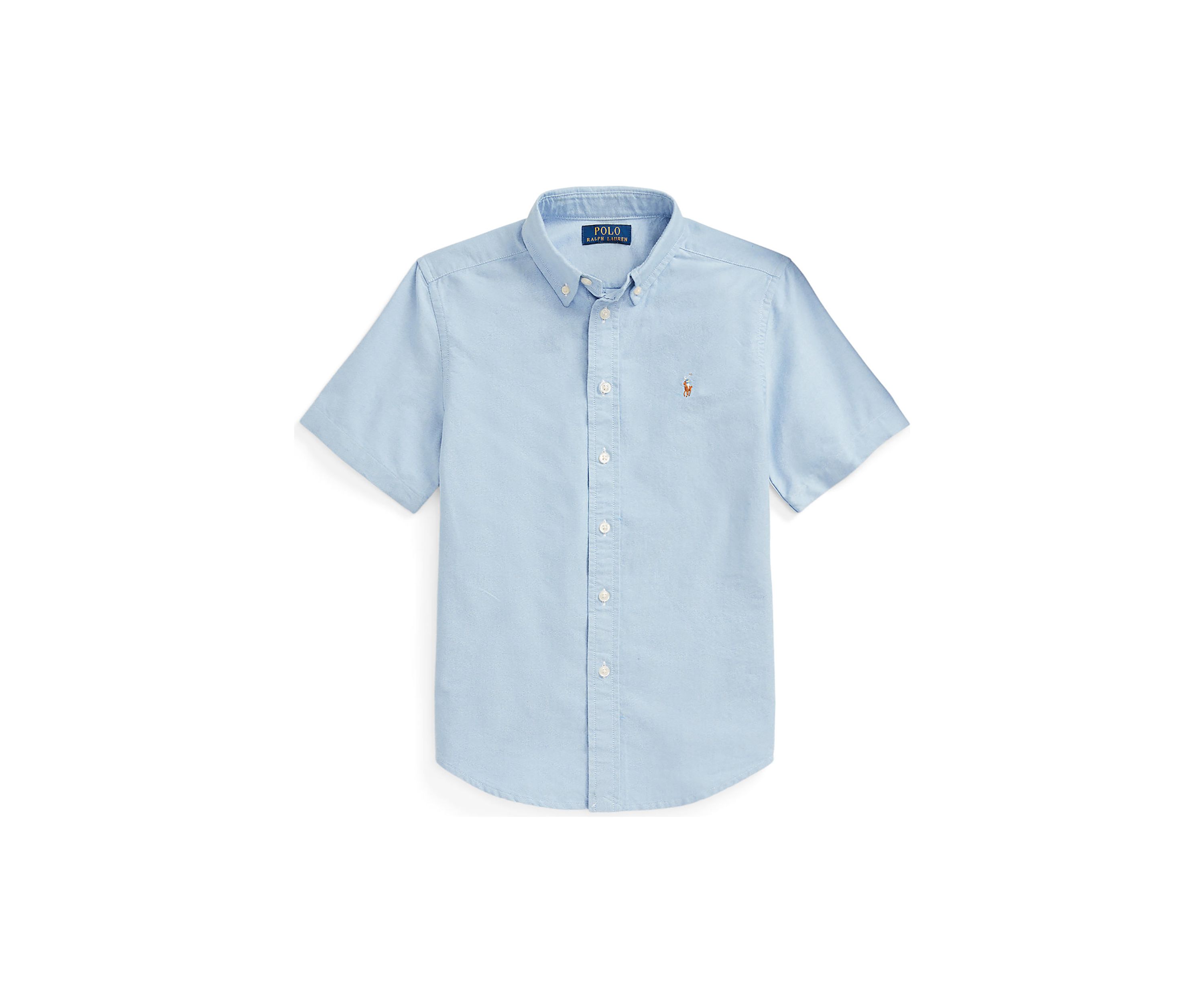 Boys 8-20 Cotton Oxford Short Sleeve Shirt