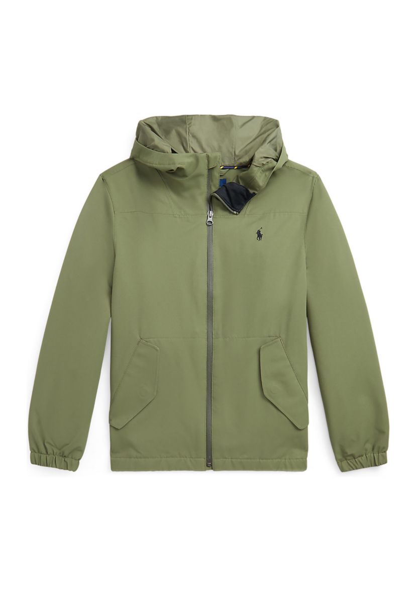 Boys 8-20/Girls 7-16 P-Layer 1 Water-Repellent Hooded Jacket