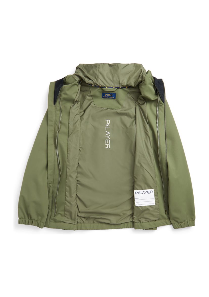Boys 8-20/Girls 7-16 P-Layer 1 Water-Repellent Hooded Jacket
