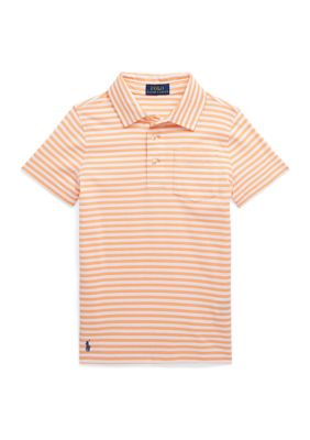 Ralph Lauren Childrenswear Boys 4-7 Striped Cotton Jersey Polo Shirt