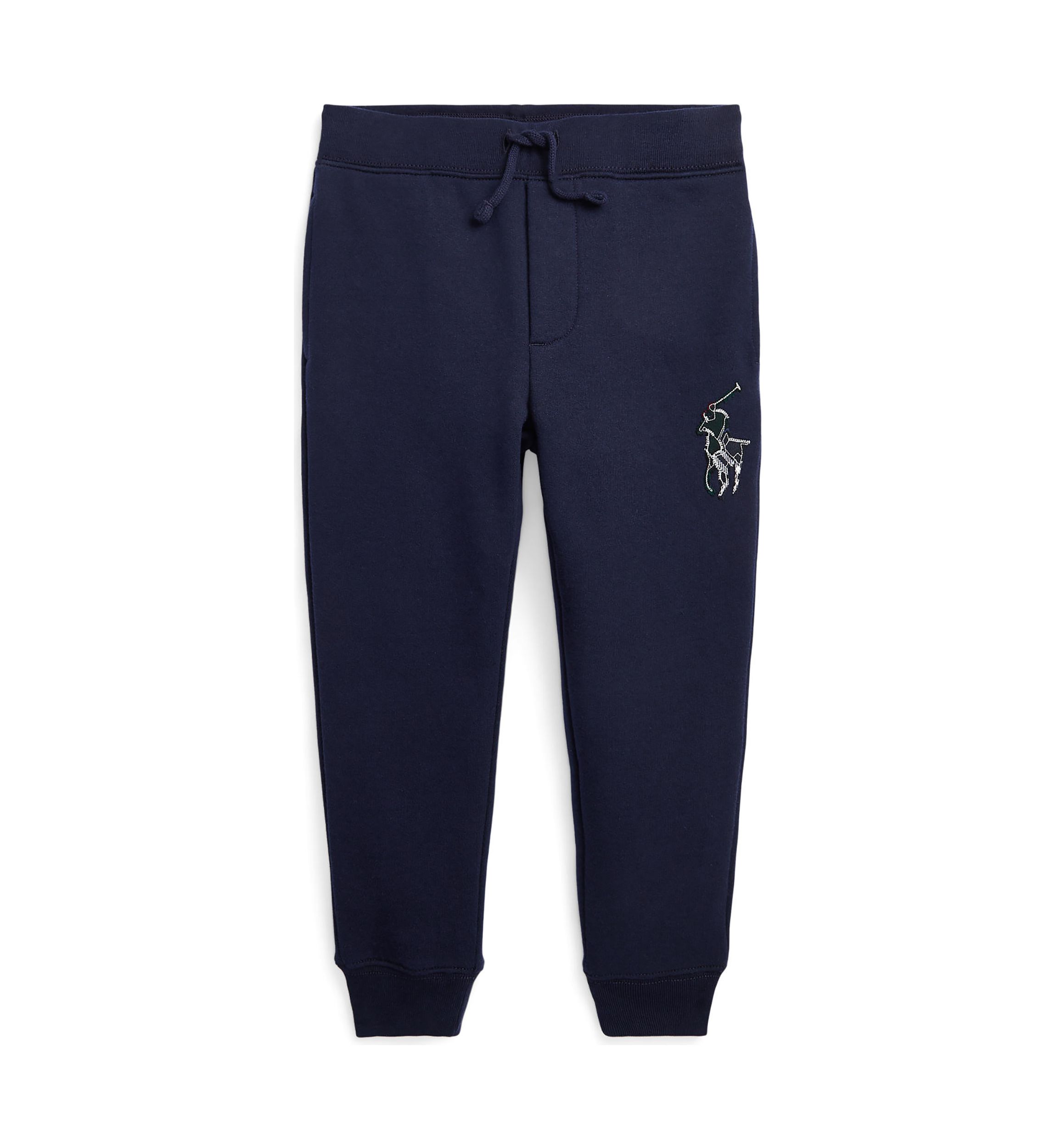 Boys 2-7 Plaid Big Pony Fleece Jogger Pants