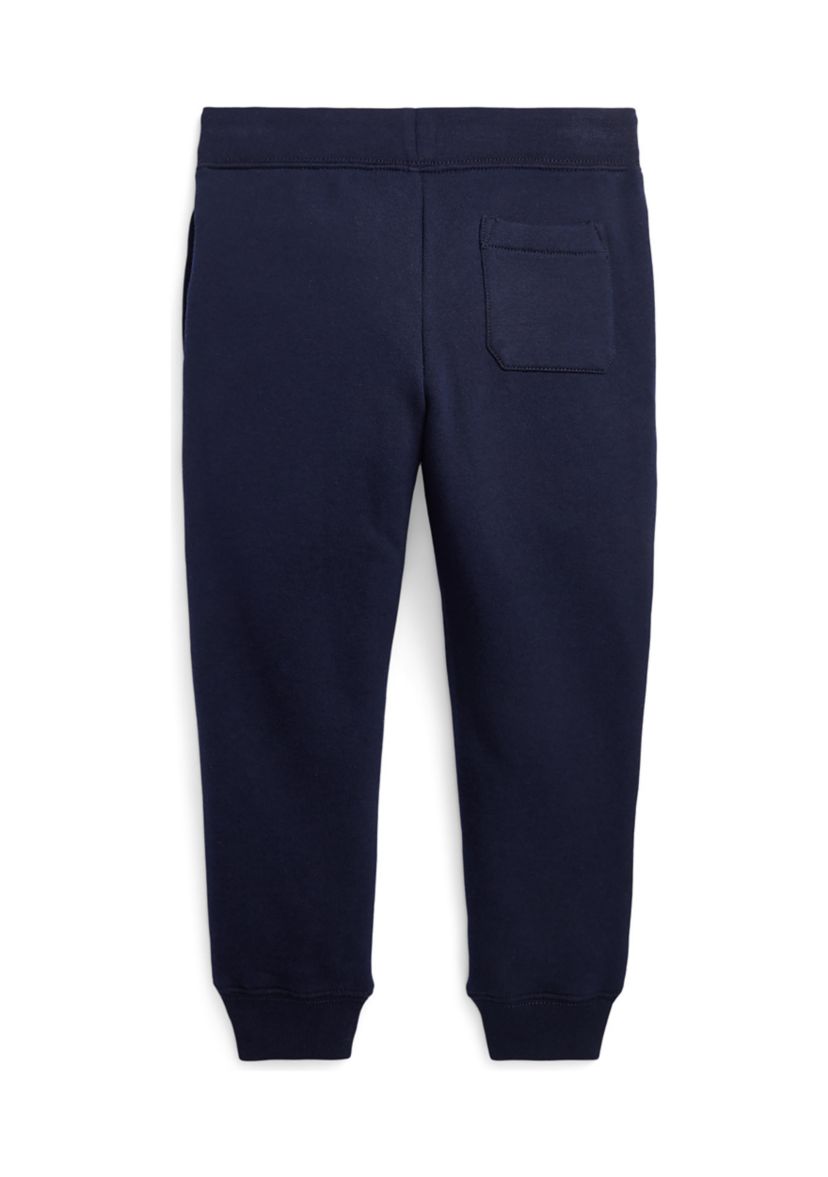 Boys 2-7 Plaid Big Pony Fleece Jogger Pants