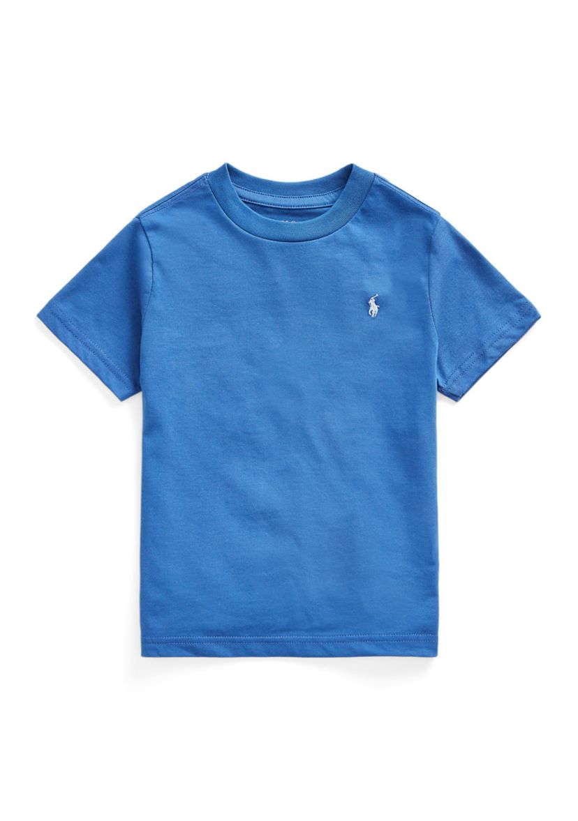 Boys 4-7 Cotton Jersey Crew Neck T-Shirt