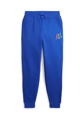 Polo Ralph Lauren Kids Cotton Blend Fleece Joggers (Little Kids) (Dark  Sport Heather) Boy's Casual Pants - ShopStyle