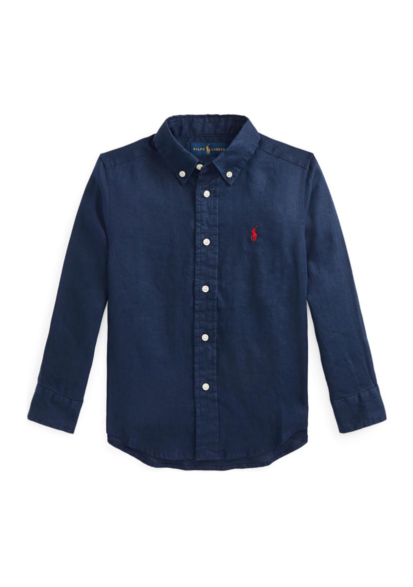 Boys 2-7 Linen Shirt